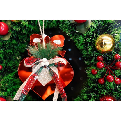 Ornament brad, Flippy, Inima, Rosu, Lucios, 15*15CM, Acril, Interior/ Exterior-9