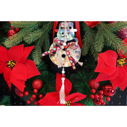 Ornament brad, Flippy, Om de zapada, Argintiu, Lucios, 14*26CM, Acril, Interior/ Exterior-2