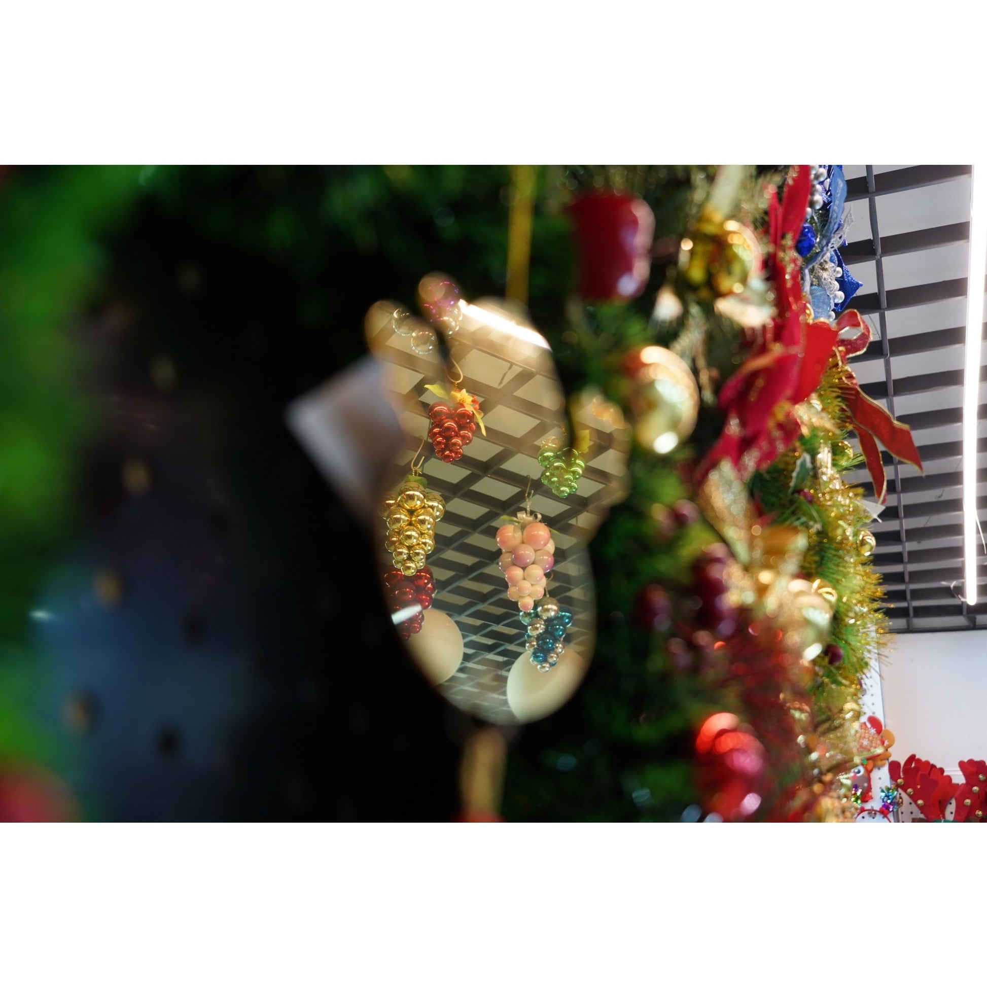 Ornament brad, Flippy, Om de zapada, Auriu, Lucios, 10*23CM, Acril, Interior/ Exterior-3