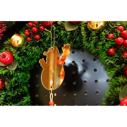 Ornament brad, Flippy, Om de zapada, Auriu, Lucios, 10*23CM, Acril, Interior/ Exterior-7