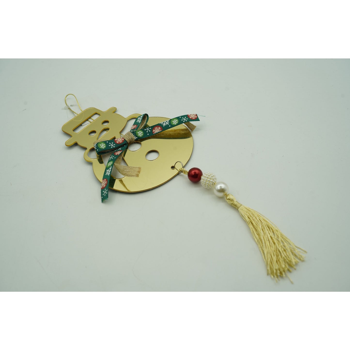 Ornament brad, Flippy, Om de zapada, Auriu, Lucios, 14*30CM, Acril, Interior/ Exterior-4