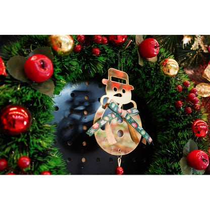 Ornament brad, Flippy, Om de zapada, Auriu, Lucios, 14*30CM, Acril, Interior/ Exterior-7