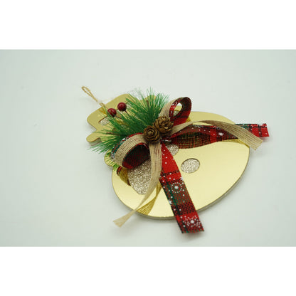 Ornament brad, Flippy, Om de zapada, Auriu, Lucios, 16*17CM, Acril, Interior/ Exterior-3
