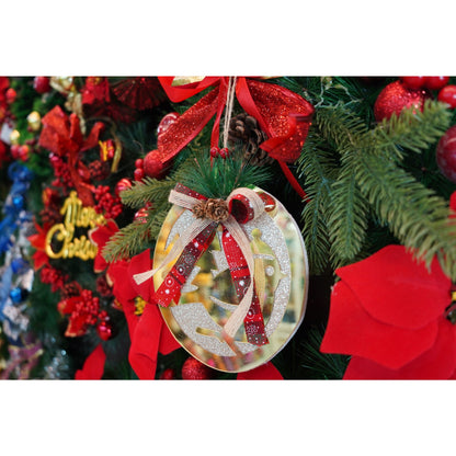 Ornament brad, Flippy, Pasare, Auriu, Lucios, 17*17CM, Acril, Interior/ Exterior-10