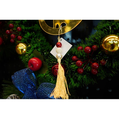 Ornament brad, Flippy, Ren, Auriu, Lucios, 15*25CM, Acril, Interior/ Exterior-8