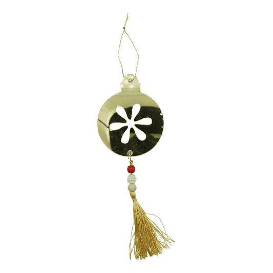 Ornament brad, Flippy, Rotund, Auriu, Lucios, 10*23CM, Acril, Interior/ Exterior-0