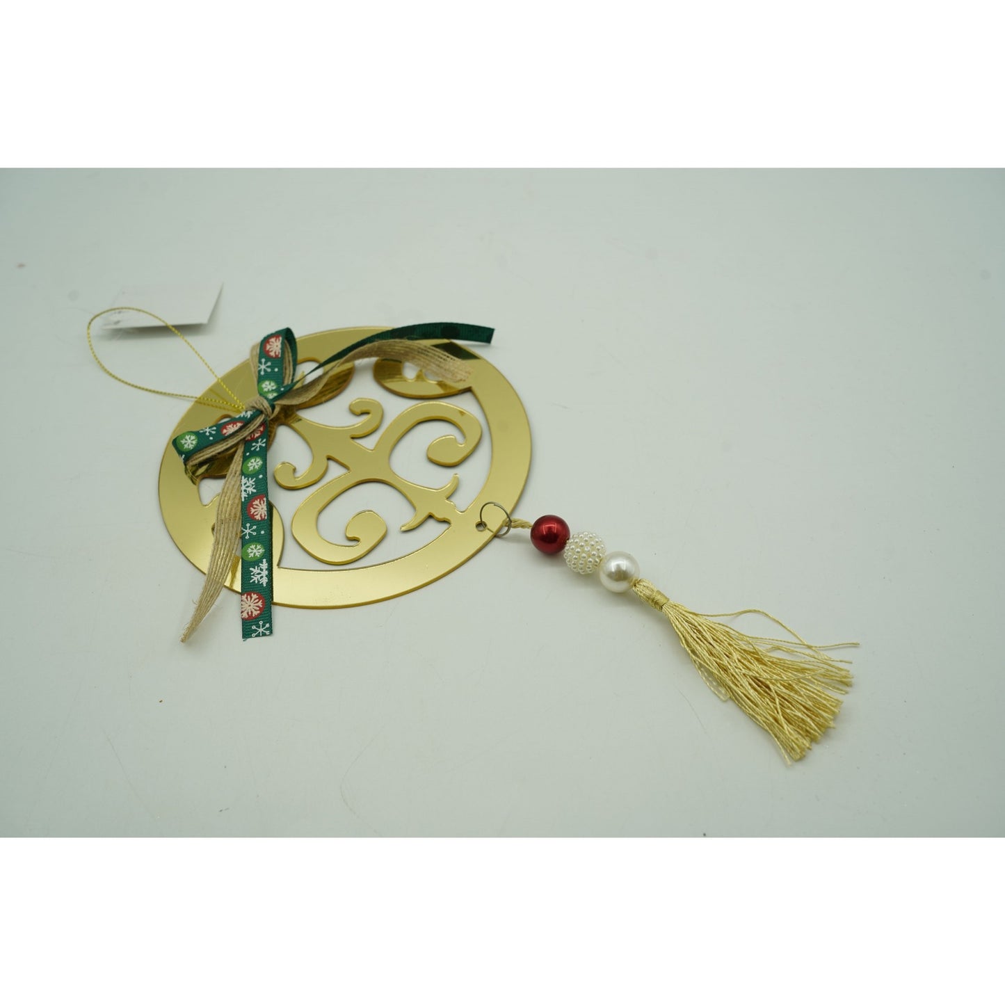 Ornament brad, Flippy, Rotund, Auriu, Lucios, 15*26CM, Acril, Interior/ Exterior-4