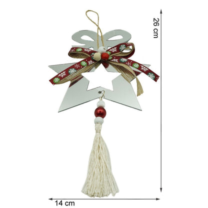 Ornament brad, Flippy, Stea, Argintiu, Lucios, 14*26CM, Acril, Interior/ Exterior-10