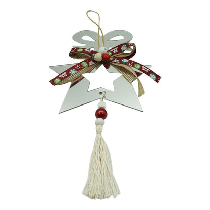 Ornament brad, Flippy, Stea, Argintiu, Lucios, 14*26CM, Acril, Interior/ Exterior-0