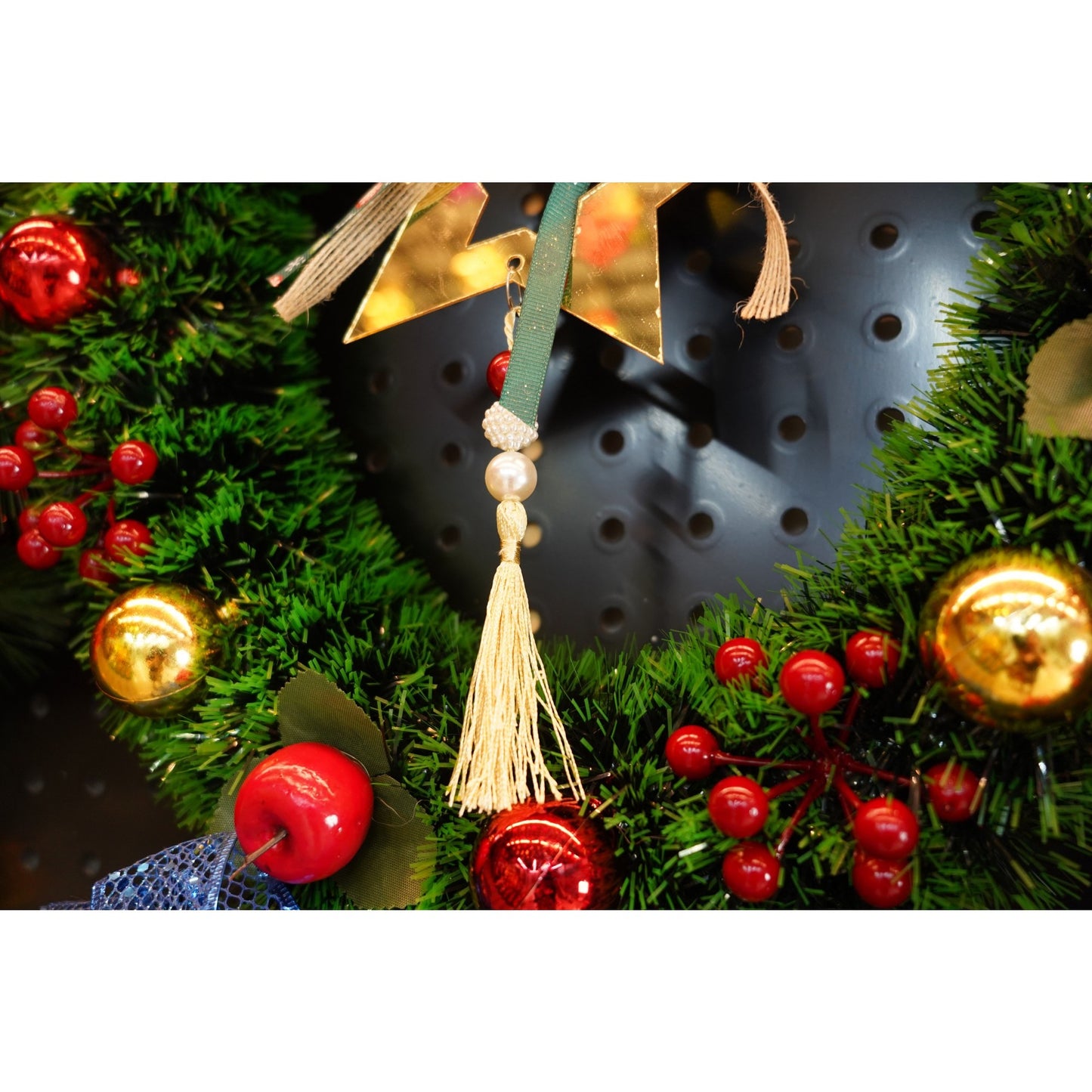 Ornament brad, Flippy, Stea, Auriu, Lucios, 15*26CM, Acril, Interior/ Exterior-3