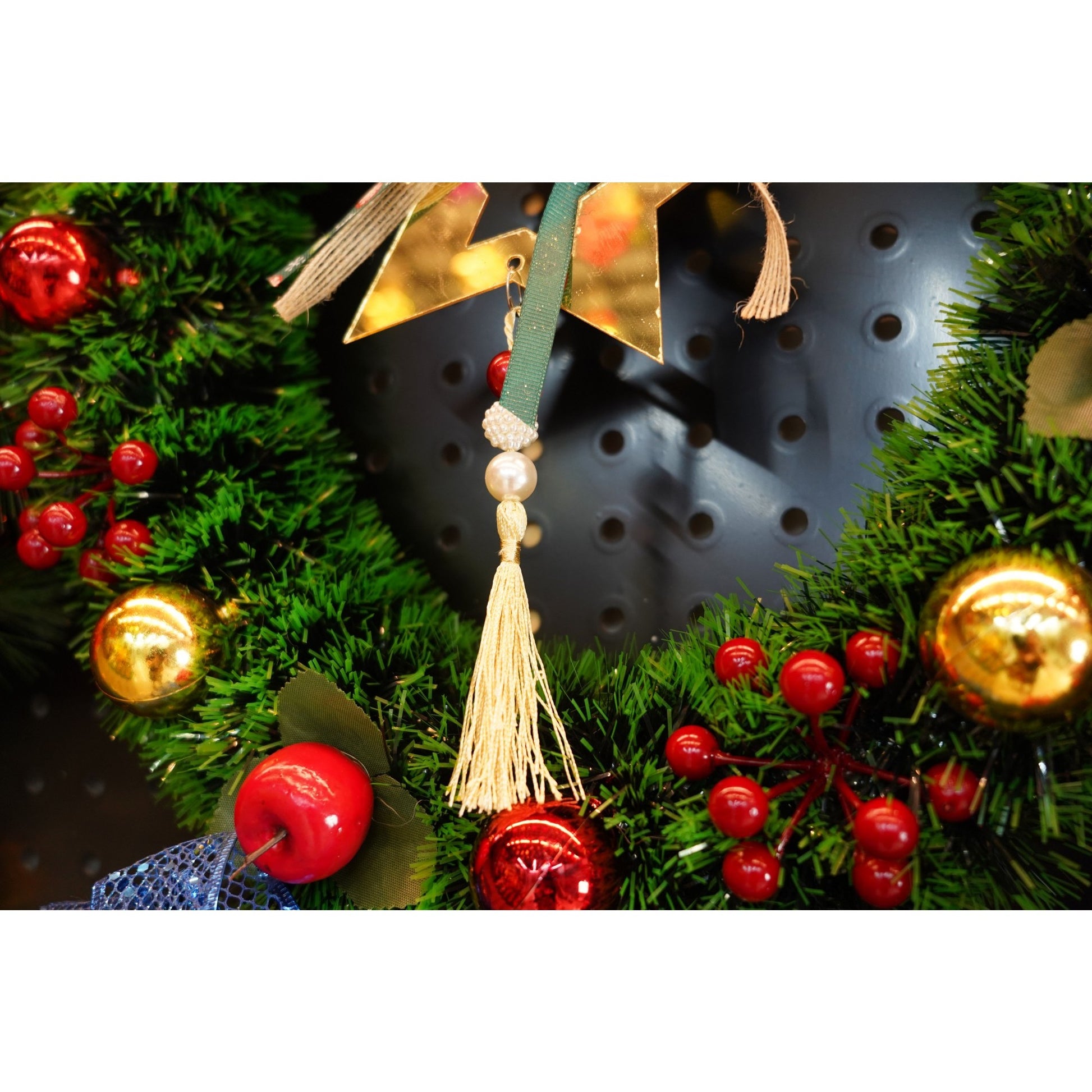 Ornament brad, Flippy, Stea, Auriu, Lucios, 15*26CM, Acril, Interior/ Exterior-3