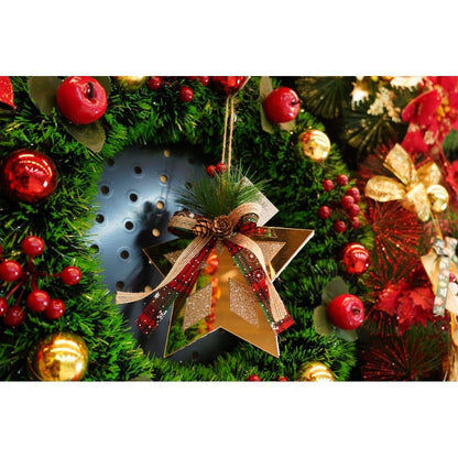 Ornament brad, Flippy, Stea, Auriu, Lucios, 17*17CM, Acril, Interior/ Exterior-7