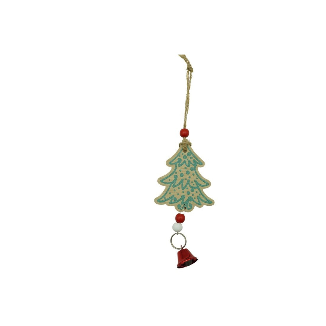 Ornament de brad bradulet, Flippy, multicolor, lemn, 17 cm-0
