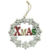 Ornament de brad Xmas, Flippy, multicolor, lemn, 12 cm-0