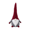 Ornament de Craciun Spiridus, Caciula Rosie, Flippy, Material Textil, 40 cm, Gri-0