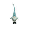 Ornament de Craciun spiridus, Flippy, alb/albastru, textil, 59 cm-0
