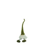 Ornament de Craciun spiridus, Flippy, verde/alb, textil, 52 cm-0