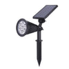 Lampa solara RGB 7LED tip tarus cu panou
