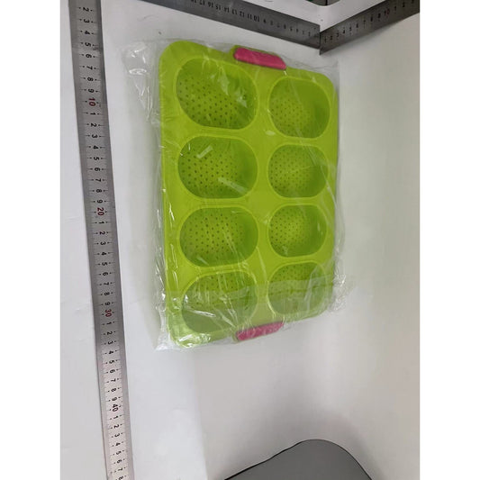 Forme Ovale pentru Prajituri, Flippy, Verde-1