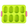 Forme Ovale pentru Prajituri, Flippy, Verde-0
