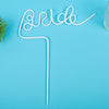 Pai de Plastic, Flippy, Model Bride, Tematica Nunta, Diametru 0.5 cm, Alb-0