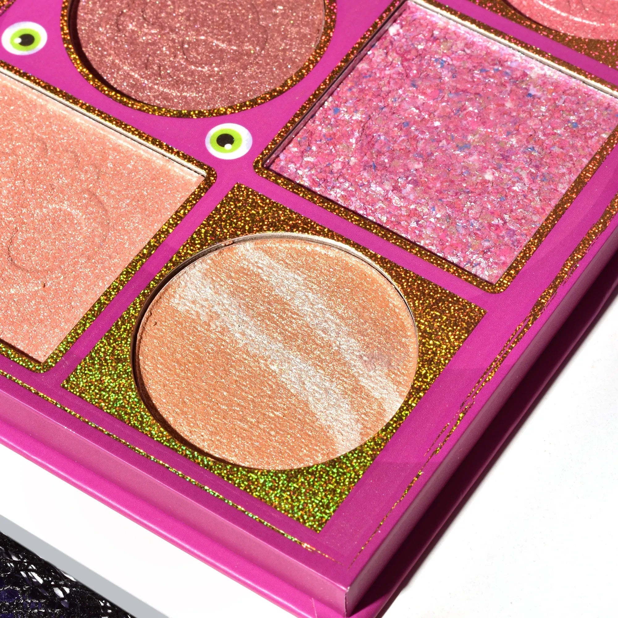Paleta Iluminatoare, Flippy, 6 Nuante, Halloween, Culori Calde, Dreptunghiulara, 160g, Valabilitate 24 Luni, 17.4x11.5x1.3 cm, Varianta A, Nude-Rose-1