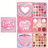 Paleta de Farduri Kevin&Coco, 59 culori, Stil Carte, 3 Straturi, Pudra Compacta, Clasic, Fara Sulfati, 14 x 14 cm, 80 g, multicolor-0