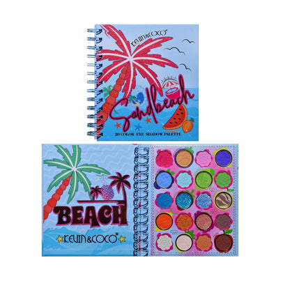Palete de Machiaj, KEVIN & COCO, Colour Fruit Party, Fard de Pleoape, 20 culori, 15.3 x 17.4 x 1.2 cm-6
