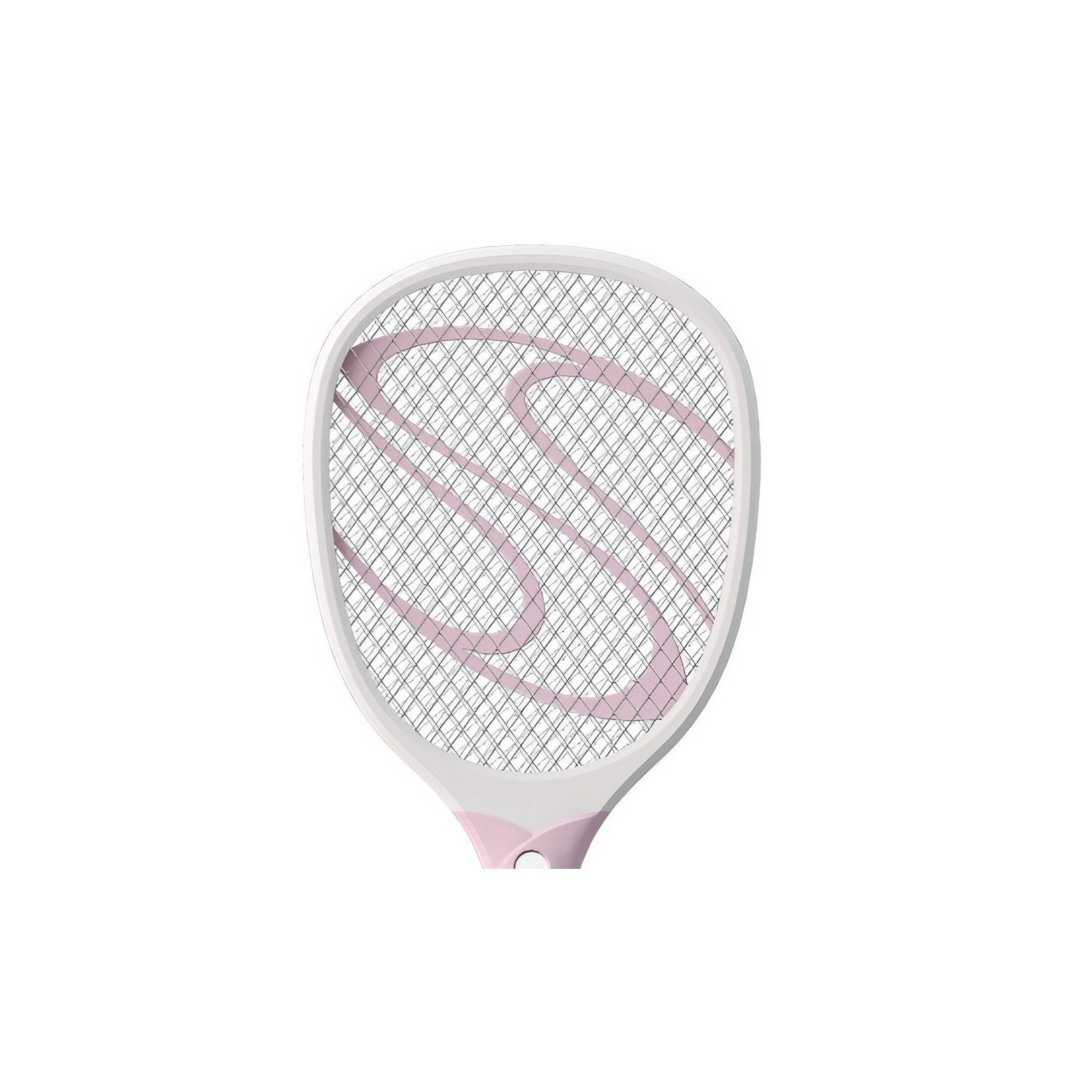 Paleta Electrica pentru Tantari, Muste sau Insecte LED, Flippy, Reincarcabila, Incarcare USB, Plastic, Casa si Gradina, Anti-insecte, Alb-Roz-3