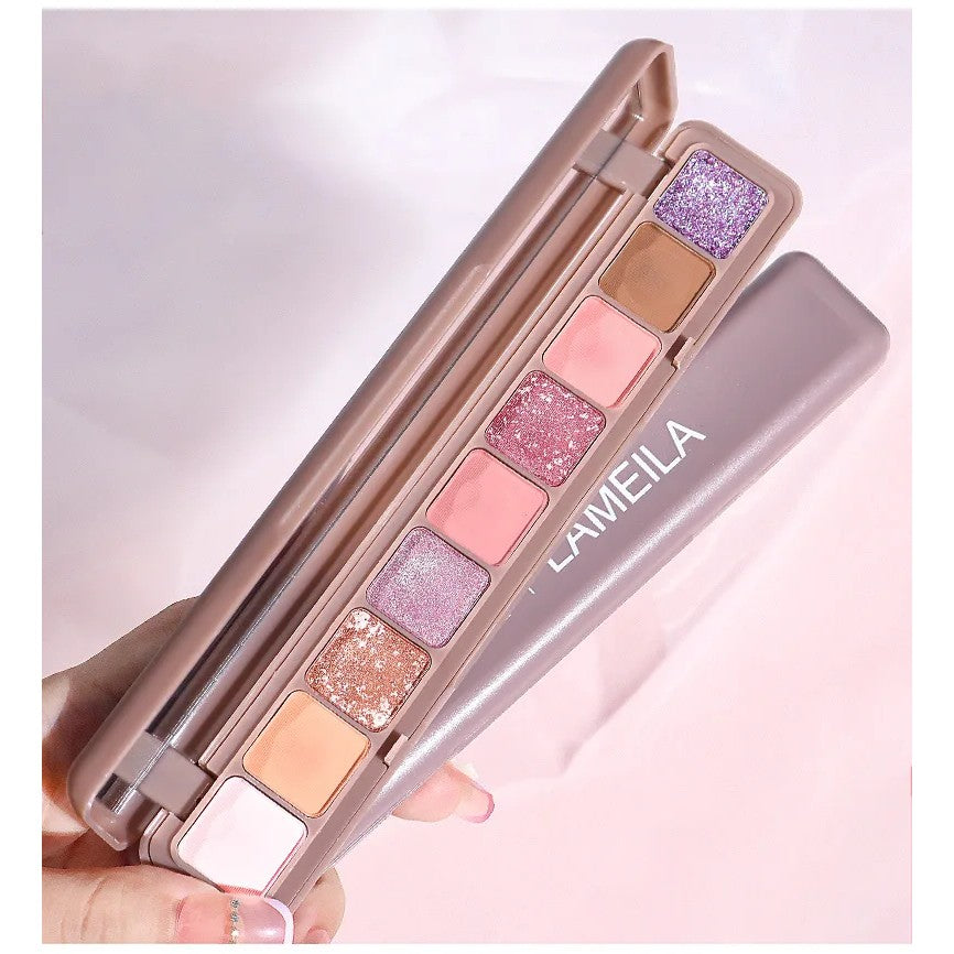 Paleta Farduri Flippy, 9 Culori, Farduri Mate si Sidefate, Rezistenta la Apa, Oglinda, 10 g,  9 x 3 x 2 cm, Valabilitate 3 Ani, Multicolor-3