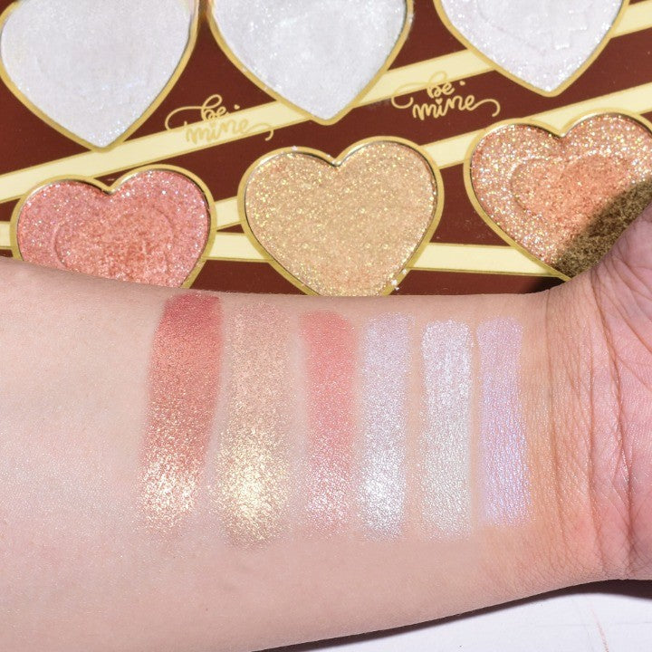 Paleta Iluminatoare, Kevin & Coco, 6 Nuante, Be Mine, Culori Calde, Dreptunghiulara, 140 g, Valabilitate 24 Luni, 17.4x11.5x1.3 cm, Varianta A, Nude-1