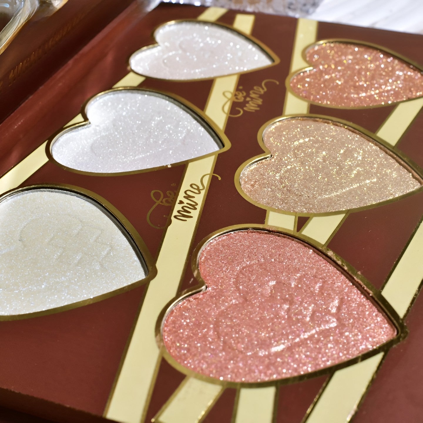 Paleta Iluminatoare, Kevin & Coco, 6 Nuante, Be Mine, Culori Calde, Dreptunghiulara, 140 g, Valabilitate 24 Luni, 17.4x11.5x1.3 cm, Varianta A, Nude-2
