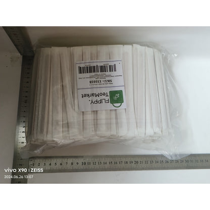 Set 1000 Palete pentru Cafea, Flippy, din Lemn, Ambalate Individual, 140x5x1.3 mm-1