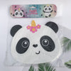 Suport pentru Pahar, Flippy, Model Urs Panda, PVC, Dimensiuni 18.5x16 cm, Alb/Negru-0
