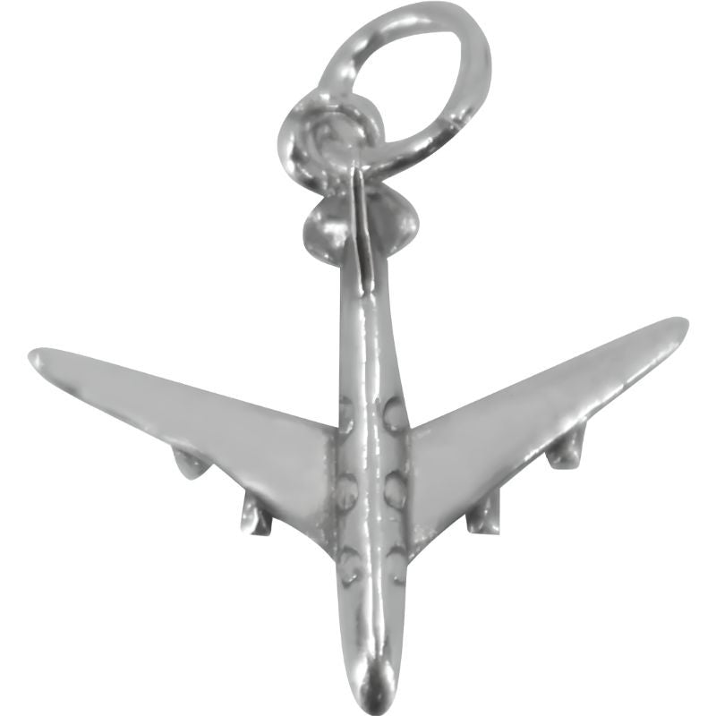 Pandantiv, Jolie Silver, Argint 925, Model Avion, 25 x 20 mm, 1.2 g-1