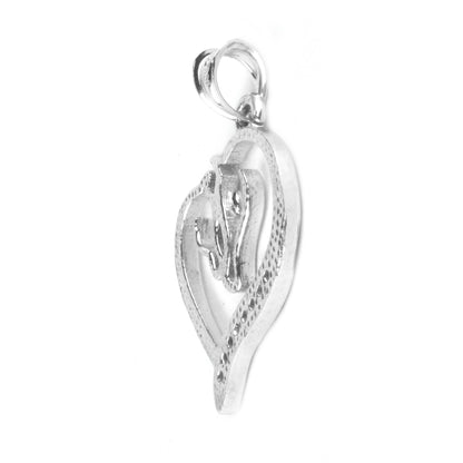 Pandantiv, Jolie Silver, Argint 925, Model Horses in Love, 16 x 20 mm, 1.6 g-1