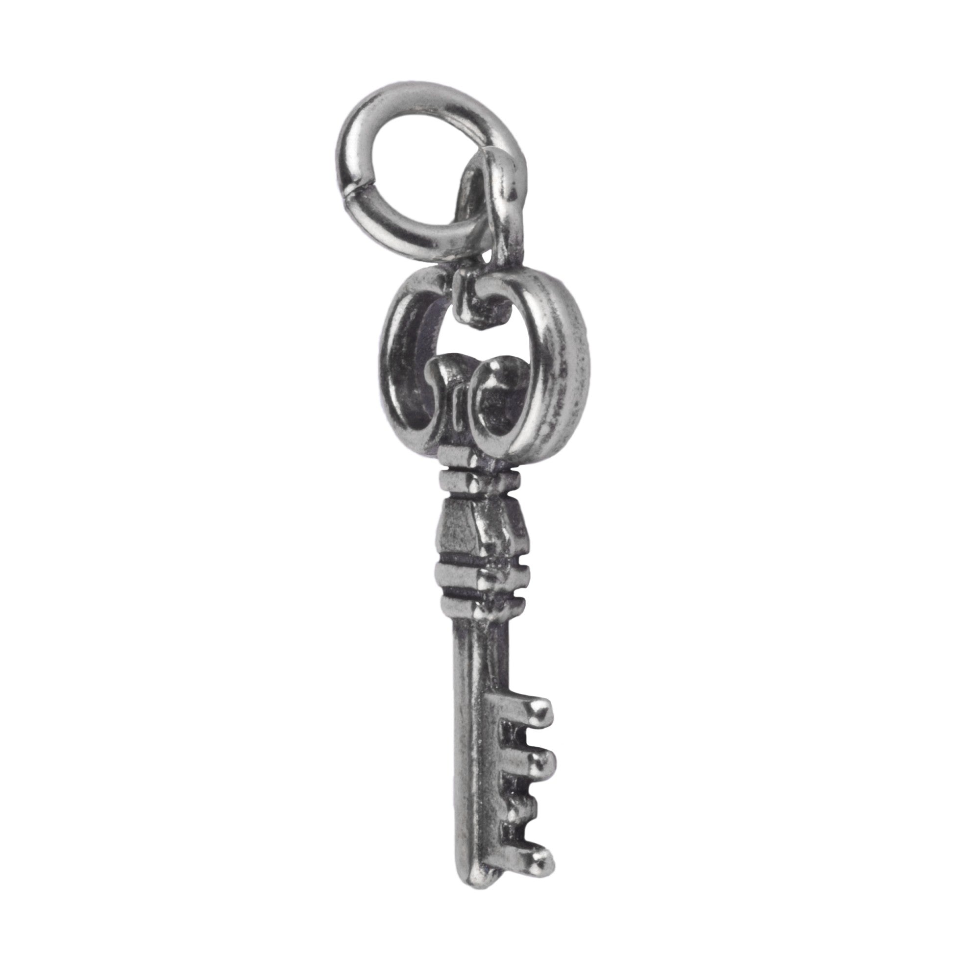 Pandantiv Cheie, Argint 925, 3 cm x 1,2 cm-2