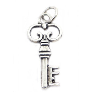 Pandantiv Cheie, Argint 925, 3 cm x 1,2 cm-0