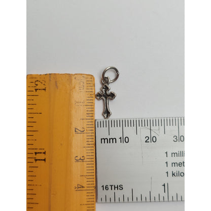 Pandantiv din Argint 925 Cruce botez, Jolie Silver, 0.6g, 1.5 cm x 1 cm-2