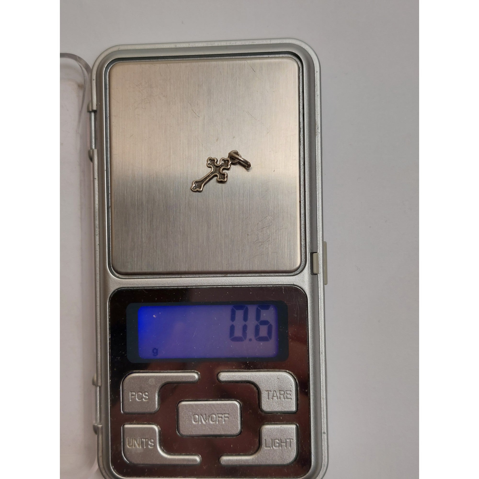Pandantiv din Argint 925 Cruce botez, Jolie Silver, 0.6g, 1.5 cm x 1 cm-3