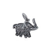 Pandantiv din Argint 925 Elefant filigran oxidat-0