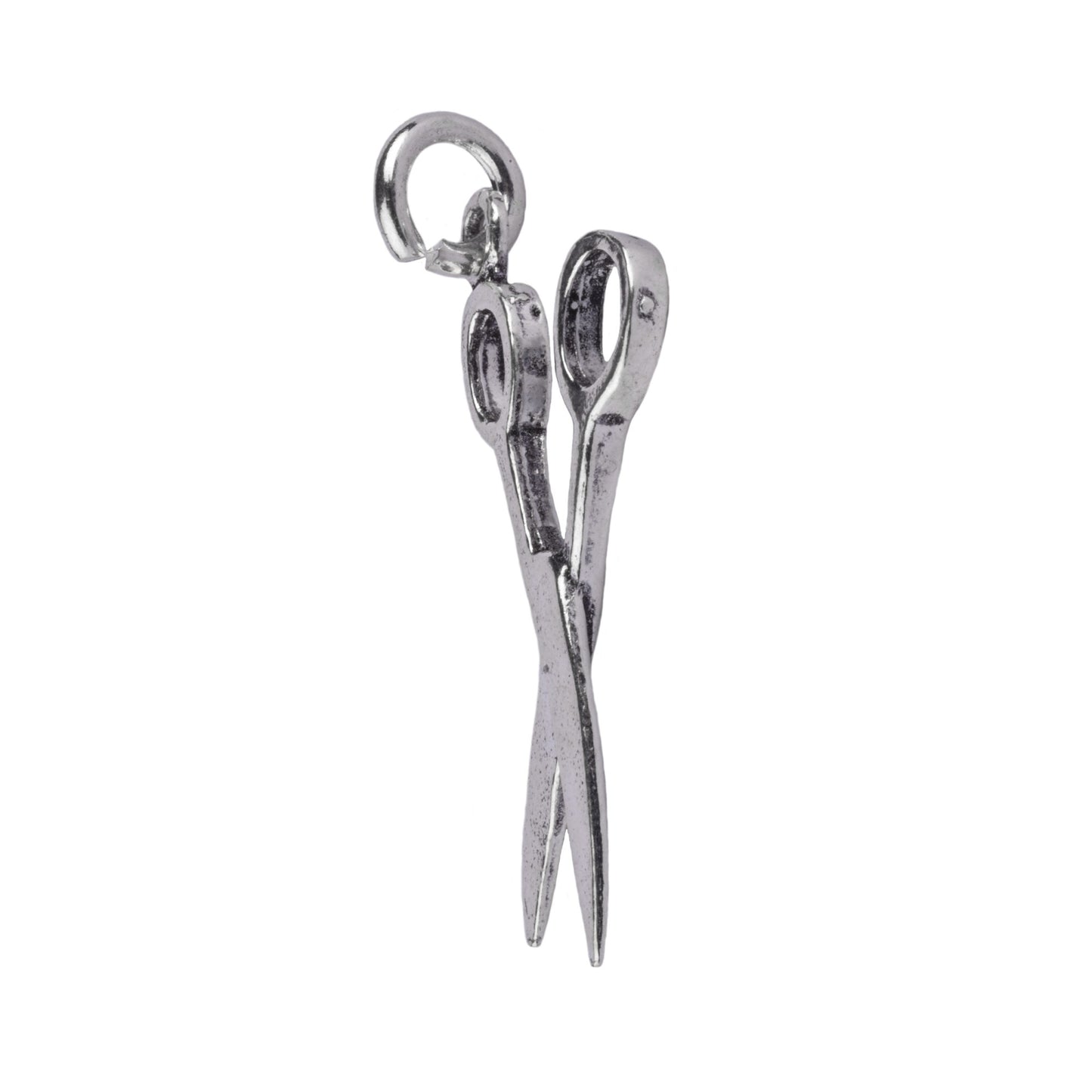 Pandantiv, Jolie Silver, Argint 925, Model Foarfeca, 2.2 g, 27x15 mm-1