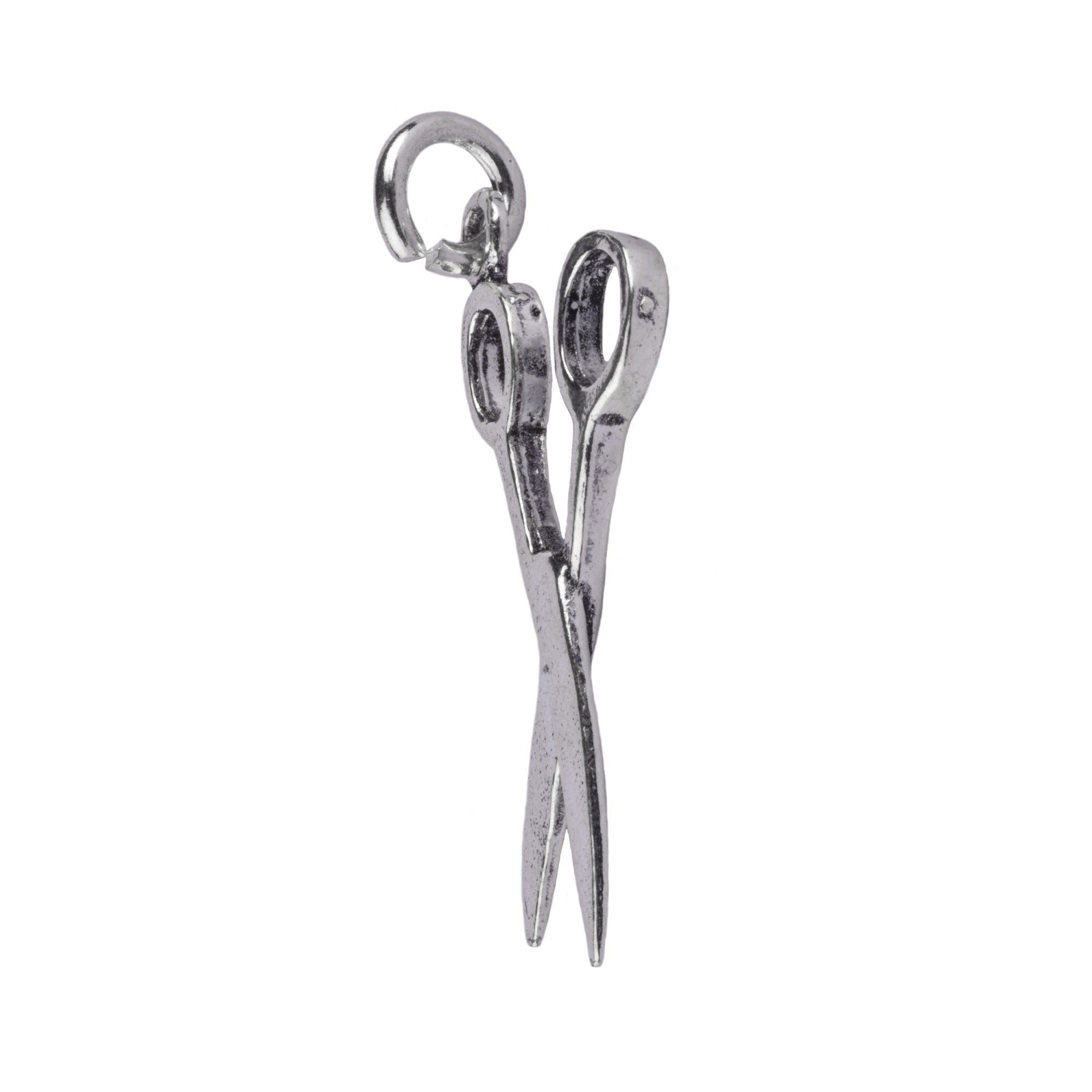 Pandantiv, Jolie Silver, Argint 925, Model Foarfeca, 2.2 g, 27x15 mm-1