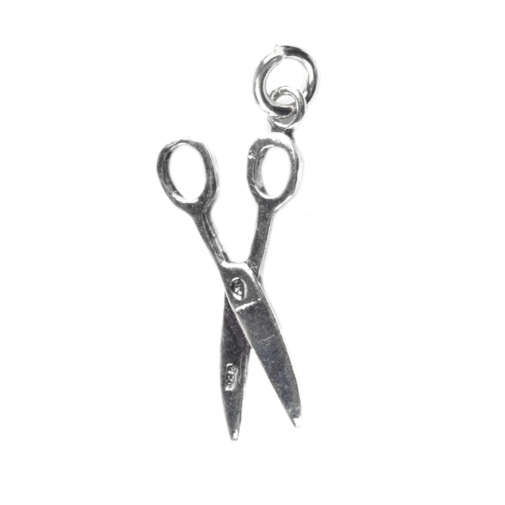 Pandantiv, Jolie Silver, Argint 925, Model Foarfeca, 2.2 g, 27x15 mm-0