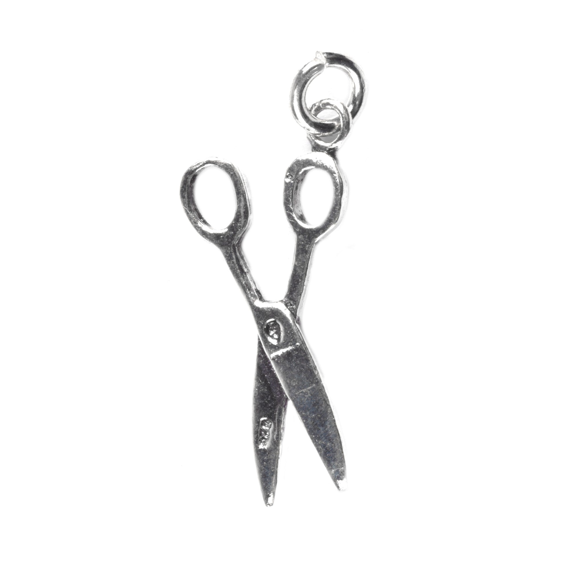 Pandantiv, Jolie Silver, Argint 925, Model Foarfeca, 2.2 g, 27x15 mm-0