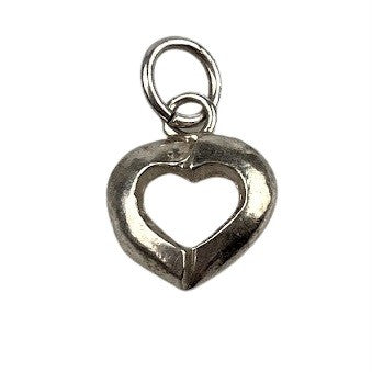 Pandantiv din Argint 925 Jolie Silver, Model Inima Contur, 18 x 12 mm, 1 g-0