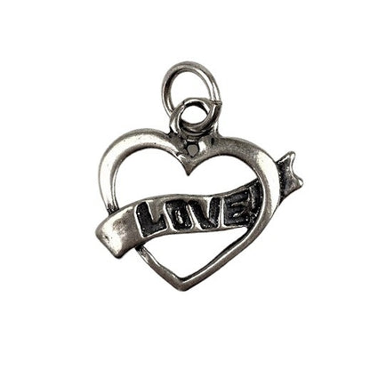 Pandantiv din Argint 925, Inima Love-0