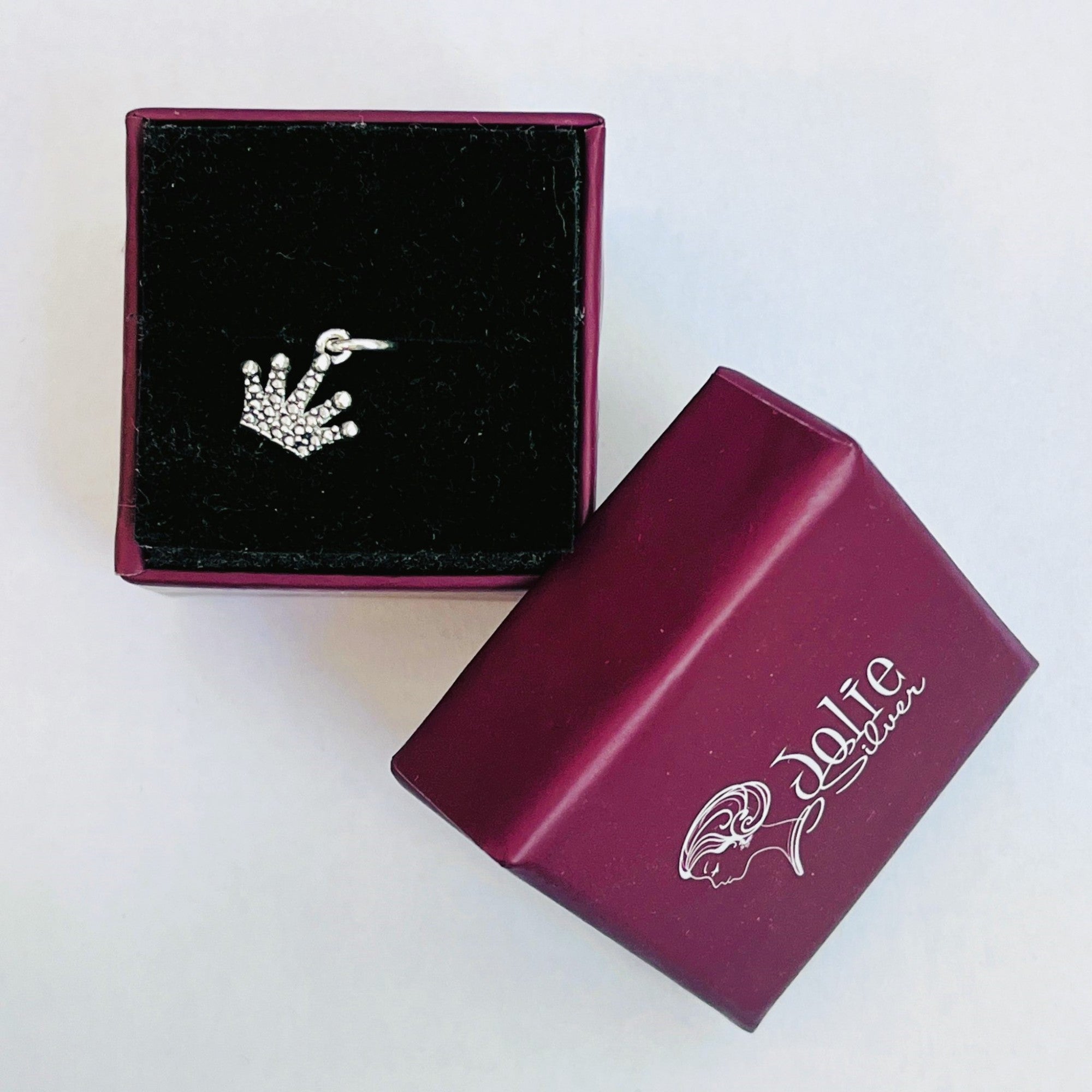Pandantiv din Argint 925 Jolie Silver, Model Coroana, 15 x 10 mm, 0.9 g-5