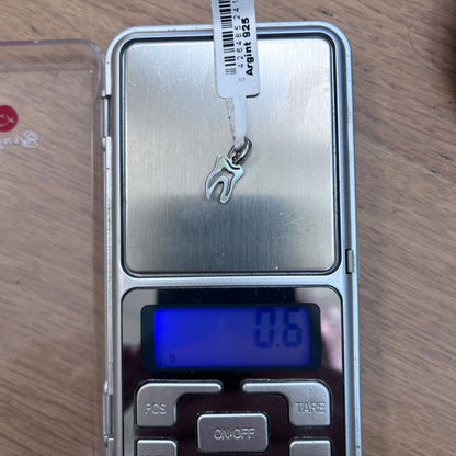 Pandantiv din Argint 925 Jolie Silver, Model Dinte, 15 x 7 mm, 0.6 g-4