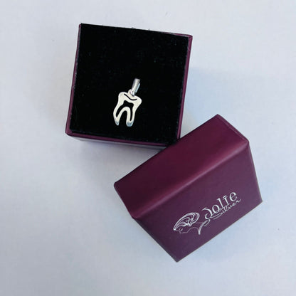 Pandantiv din Argint 925 Jolie Silver, Model Dinte, 15 x 7 mm, 0.6 g-5